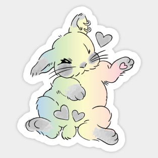 cute rabbit Sticker